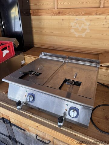 Elektro Tischfritteuse 2x7 Electrolux Elektro Tischfritteuse 2x7