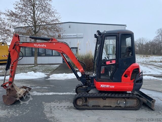 Mini excavator Kubota KX101-3