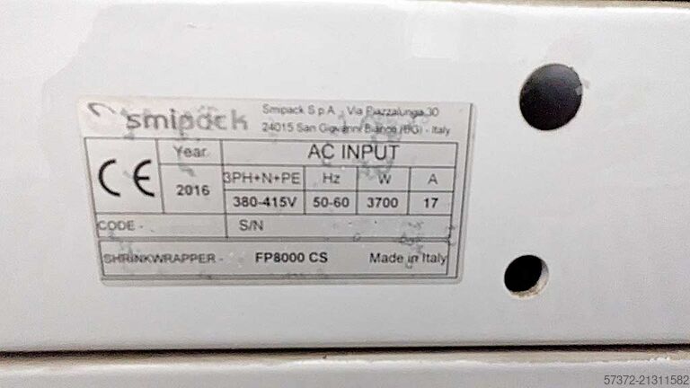 Fully Automatic L-Sealer Smipack FP8000CS/GH2000-60