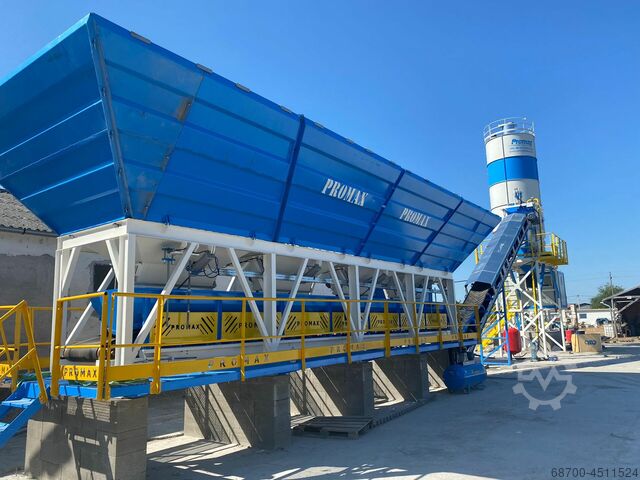 Kompakte Betonmischanlage PROMAX Concrete Batching Plant С60-SNG LINE (60m3/h)