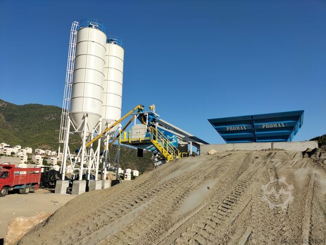 Mobile concrete mixing plant PROMAX Mobile Concrete Mixing Plant 60m3/h