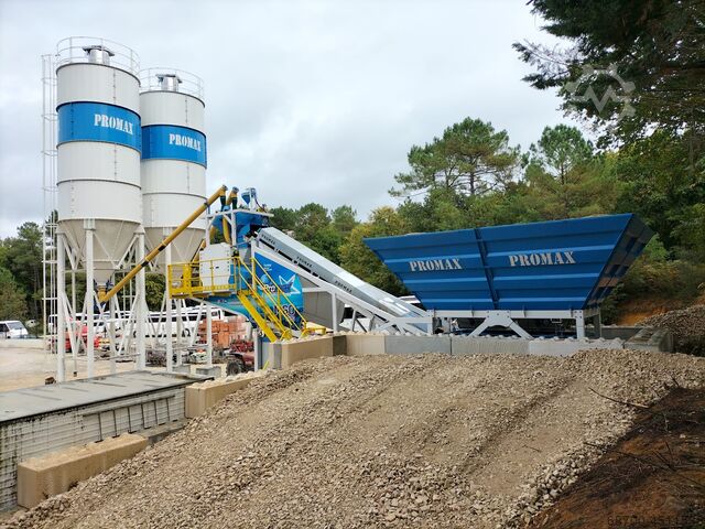 Mobile concrete mixing plant PROMAX Mobile Concrete Mixing Plant 60m3/h