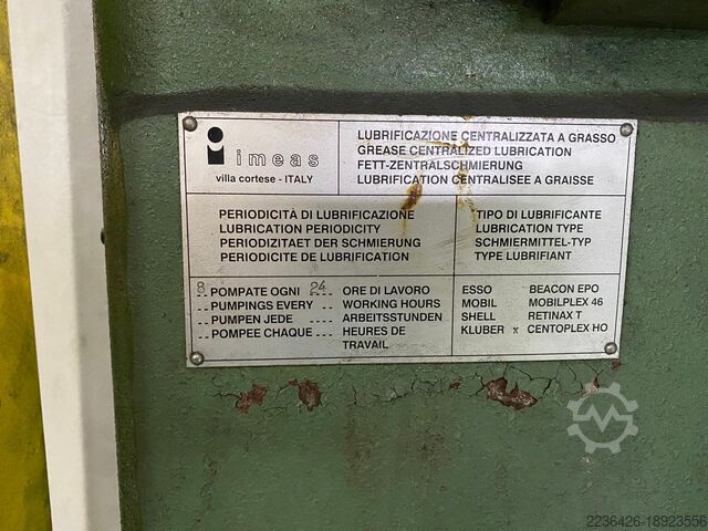 Stainless Steel Sheet to Sheet Grinder IMEAS 1992