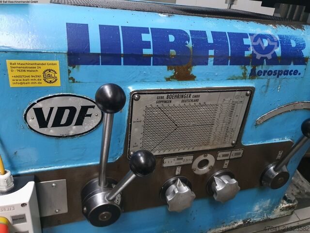 Leit- und Zugspindeldrehmaschine VDF-BOEHRINGER V 6