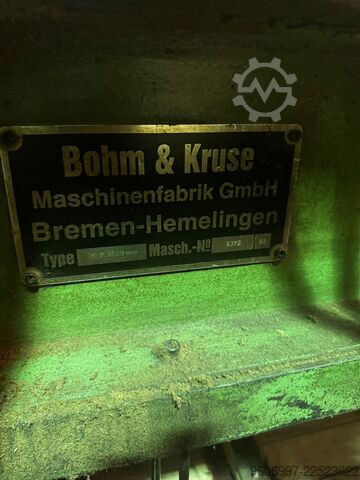 Pallet production machine Bohm & Kruse H9 / 1500