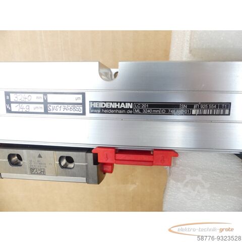Heidenhain component Heidenhain LC201 ML 3240  . 748 880-01 SN51925554 + AE LC 281 - ungebr.! -