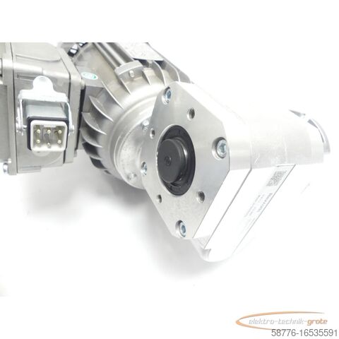 Rexroth motor Rexroth MNR: 3 842 547 992 Motor 3842548306 SN:B17373551 + Aufsteckgetriebe