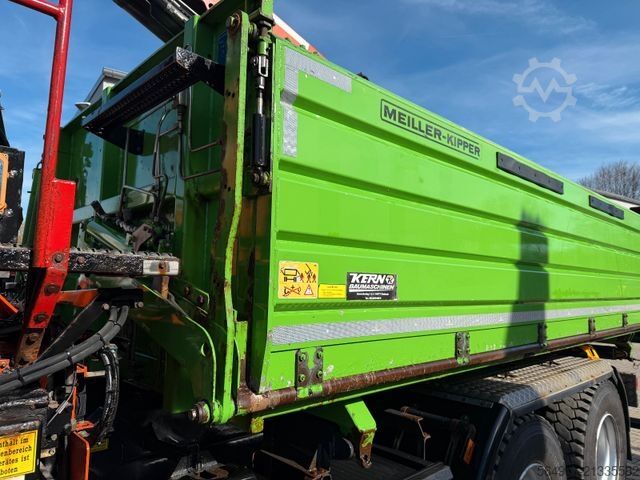 Dreiseitenkipper LKW SCANIA G450 Kipper KRan Atlas 206.3E AHK Bordmatic FUNK