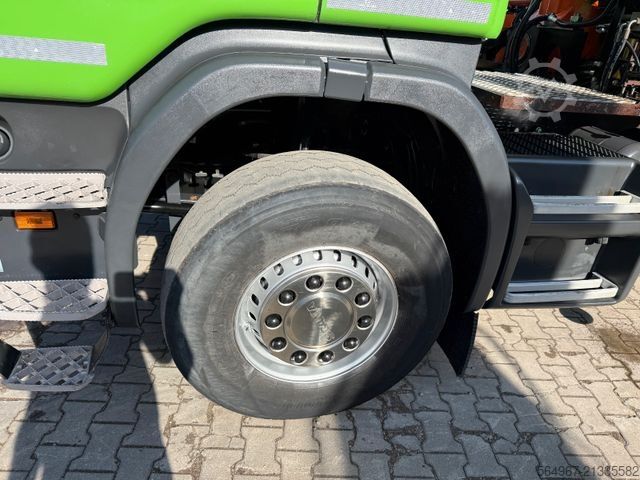 Dreiseitenkipper LKW SCANIA G450 Kipper KRan Atlas 206.3E AHK Bordmatic FUNK