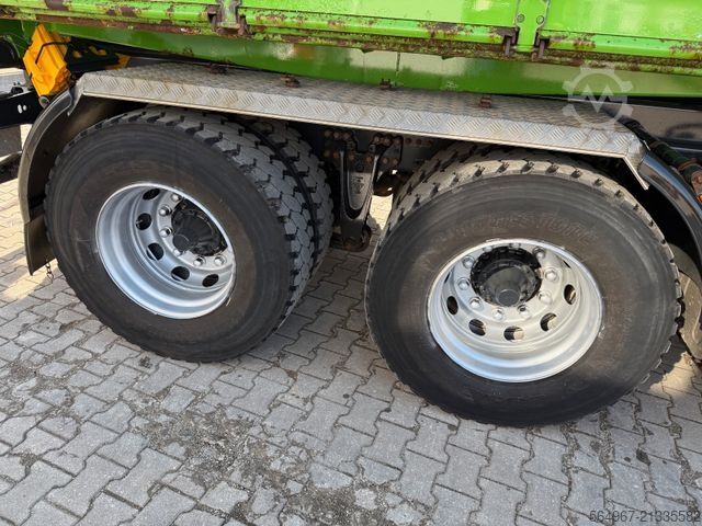 Dreiseitenkipper LKW SCANIA G450 Kipper KRan Atlas 206.3E AHK Bordmatic FUNK