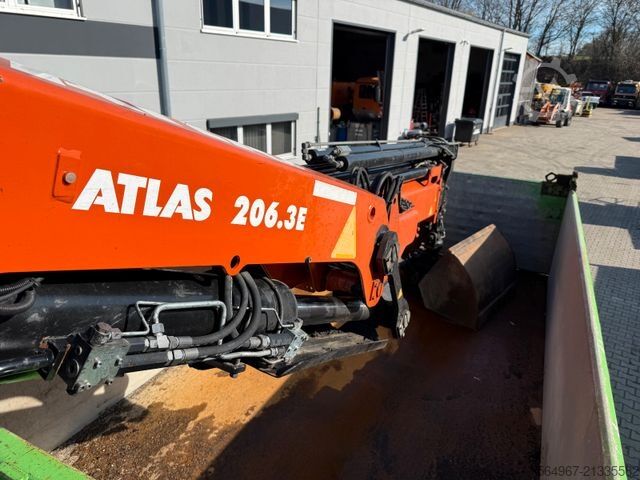 Dreiseitenkipper LKW SCANIA G450 Kipper KRan Atlas 206.3E AHK Bordmatic FUNK