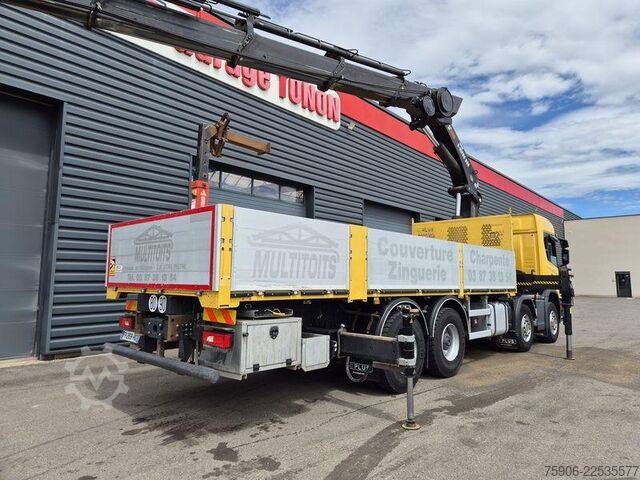Flatbed truck Scania P