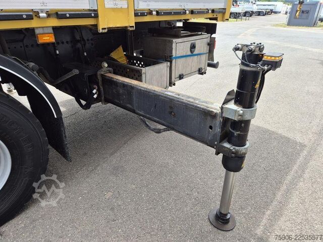 Flatbed truck Scania P