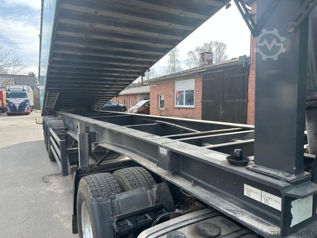 Tipper semitrailer STAS Getreidekippmule ca.55m³ Alufelden SmartBoard