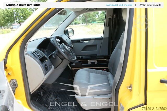 Panel van Volkswagen T5 Transporter 2.0 TDI PARKTRONIK EURO-5 2xSCHIEBETÜR CoC
