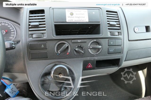 Panel van Volkswagen T5 Transporter 2.0 TDI PARKTRONIK EURO-5 2xSCHIEBETÜR CoC