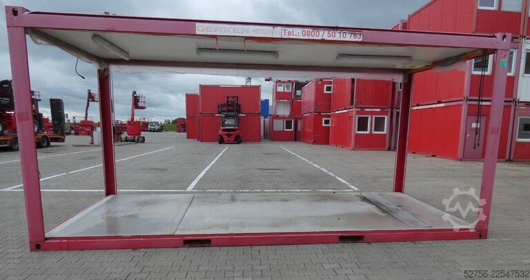 Containertransport  Bürocontainer unbekannt