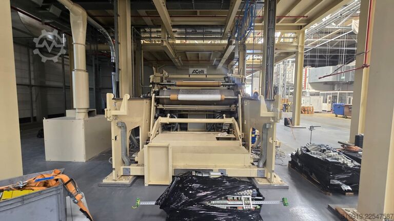 Inline-Schneid- und Aufwickelmaschine für Vliesstoffe A.Celli Stream In Line – 668