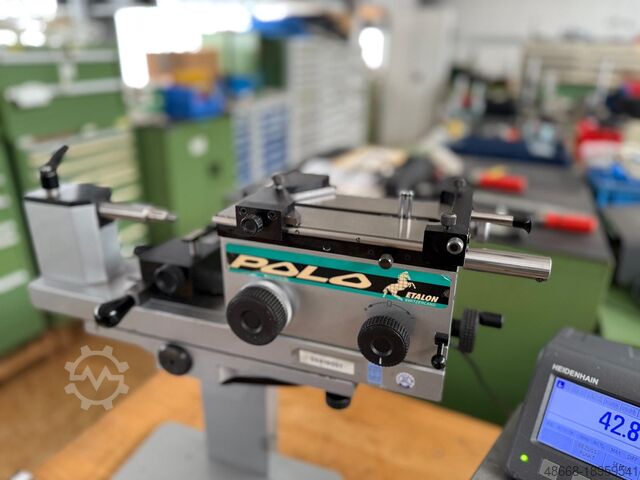 Length measuring device calibration device Tesa Etalon Polo