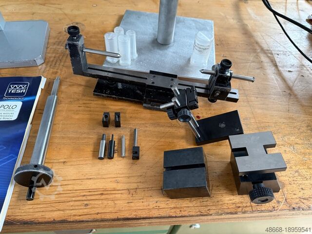 Length measuring device calibration device Tesa Etalon Polo