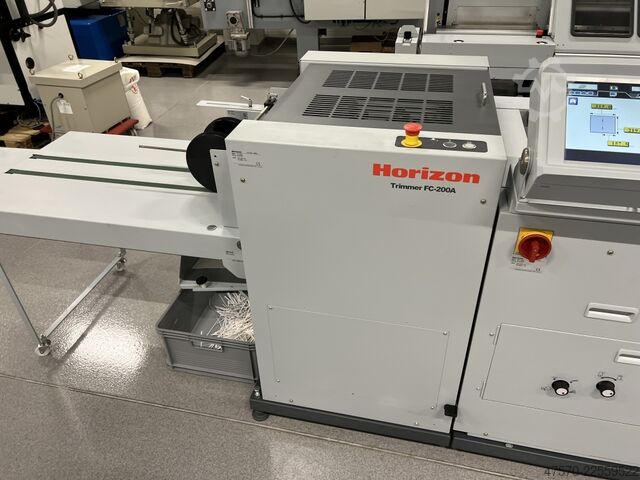 Broschürenfertigungslinie Horizon VAC-600Ha + VAC-600Hc + SPF-200a + FC-200a Booklet Making Line