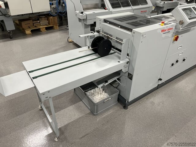 Broschürenfertigungslinie Horizon VAC-600Ha + VAC-600Hc + SPF-200a + FC-200a Booklet Making Line