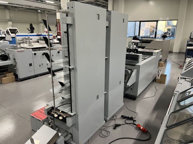 Broschürenfertigungslinie Horizon VAC-600Ha + VAC-600Hc + SPF-200a + FC-200a Booklet Making Line