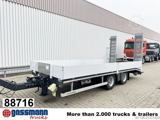 Low loader trailer  TAT-B 180, Neuwertig!