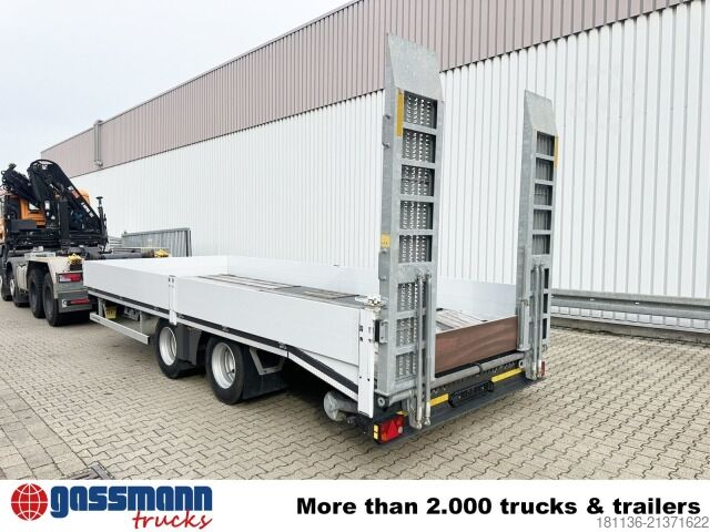 Low loader trailer  TAT-B 180, Neuwertig!