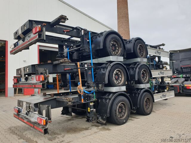 Trailer Swap Chassis Fliegl 2-Achs Wechselanhänger TWP 180 Mega-EL