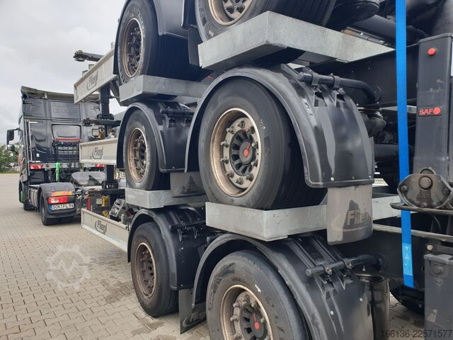 Trailer Swap Chassis Fliegl 2-Achs Wechselanhänger TWP 180 Mega-EL