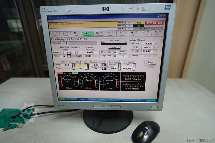 Cylindrical grinder POMINI Model HD-425-2-7L