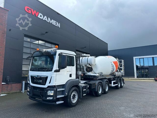 Mixer MAN TGS 33.460 6x4 +Mixeroplegger 12 m3 Euro 6