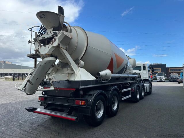 Mixer MAN TGS 33.460 6x4 +Mixeroplegger 12 m3 Euro 6