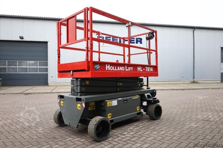 Scissor lift Holland Lift Ecostar HL-7814 Electric, 10m Working Height, 450k