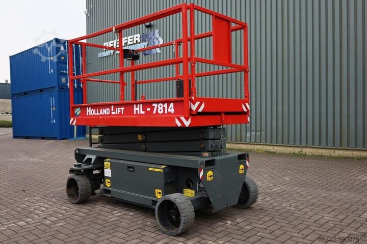 Scissor lift Holland Lift Ecostar HL-7814 Electric, 10m Working Height, 450k
