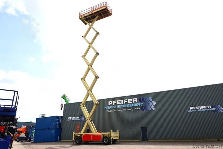 Scherenhebebühne JLG 260-25 Diesel, 4x4 Drive, 9.80m Hydraulic Deck Ext