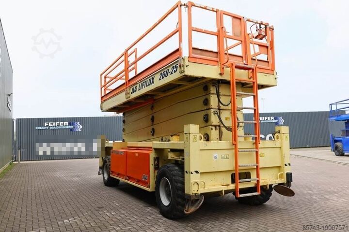 Scherenhebebühne JLG 260-25 Diesel, 4x4 Drive, 9.80m Hydraulic Deck Ext