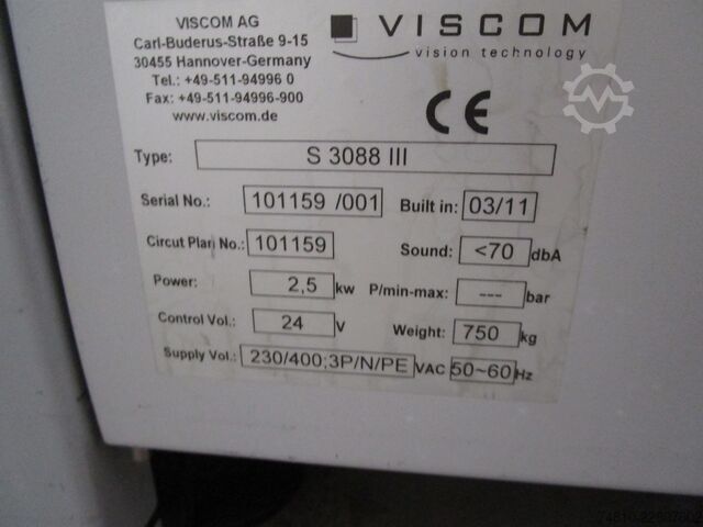 Viscom S3088-III Viscom S3088-III