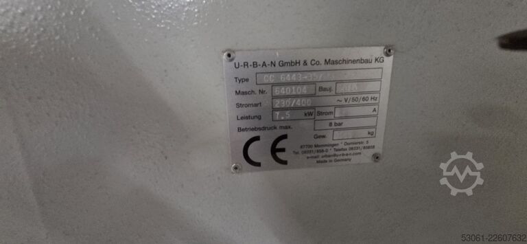 Corner cleaning machine Urban AKS 6400 + SV 430