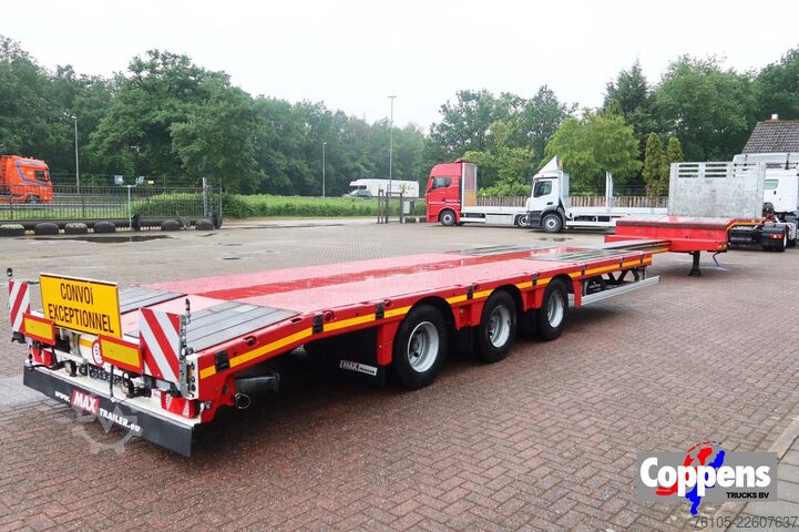 Semi-Tieflader Max Trailer Max 100-F-S43-1AAF Uitschuifbaar 450cm