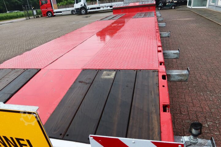 Semi-Tieflader Max Trailer Max 100-F-S43-1AAF Uitschuifbaar 450cm