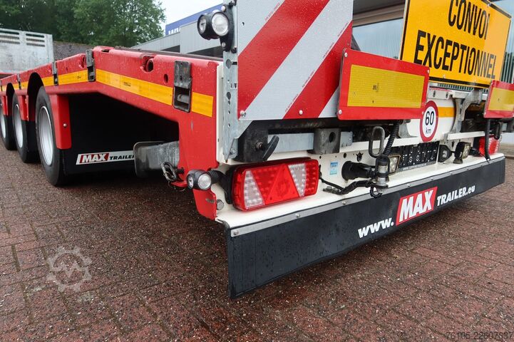 Semi-Tieflader Max Trailer Max 100-F-S43-1AAF Uitschuifbaar 450cm