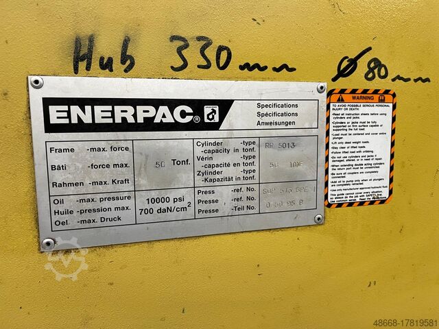 Workshop press Hydraulic press Enerpac RR 5013