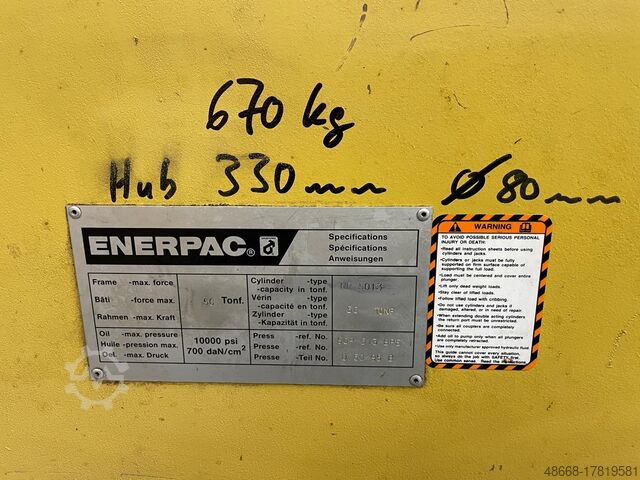 Workshop press Hydraulic press Enerpac RR 5013