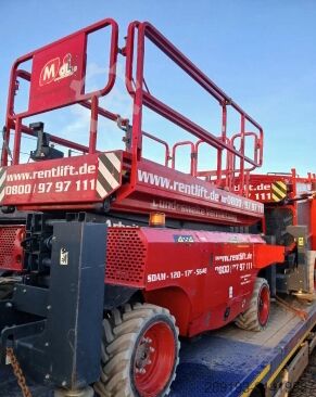 Scherenarbeitsbühne MAGNI DS 1218 RT Diesel 12,00 m