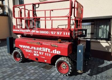 Scherenarbeitsbühne MAGNI DS 1218 RT Diesel 12,00 m