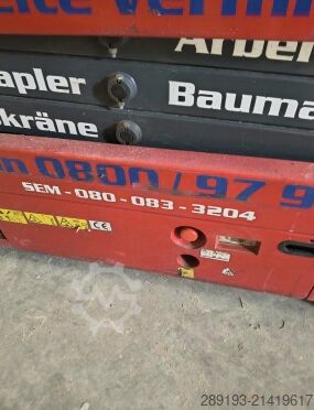 Scherenarbeitsbühne MAGNI ES 0808 AC Elektro 8,00 m