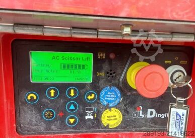 Scherenarbeitsbühne MAGNI ES 1008 AC Elektro 10,00 m