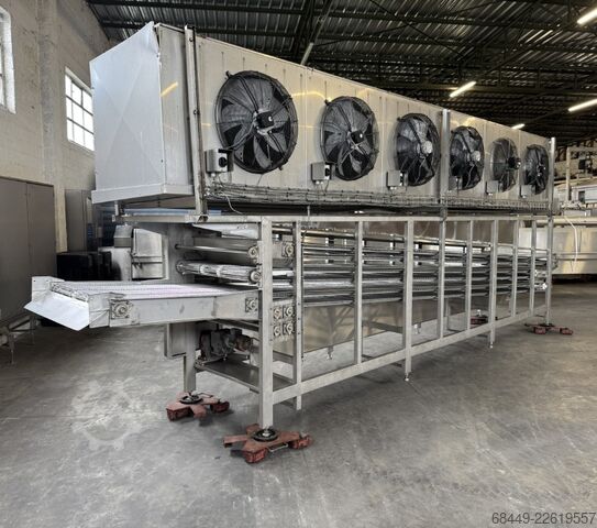Cooling conveyor, Type KT 3S 6000/1000 GEA-CFS Koelband, Type KT 3S 6000/1000